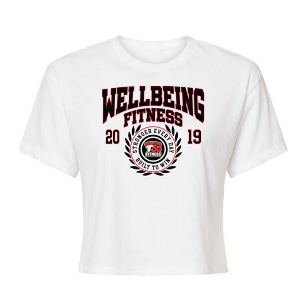 COLLEGE TOWN - WOMEN'S CROP T-SHIRT - $KBZ3GM$ Thumbnail